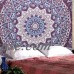 Indian Mandala Tapestry Hippie Wall Hanging Blue Bohemian Bedspread Dorm Decor SPECIAL TODAY !   